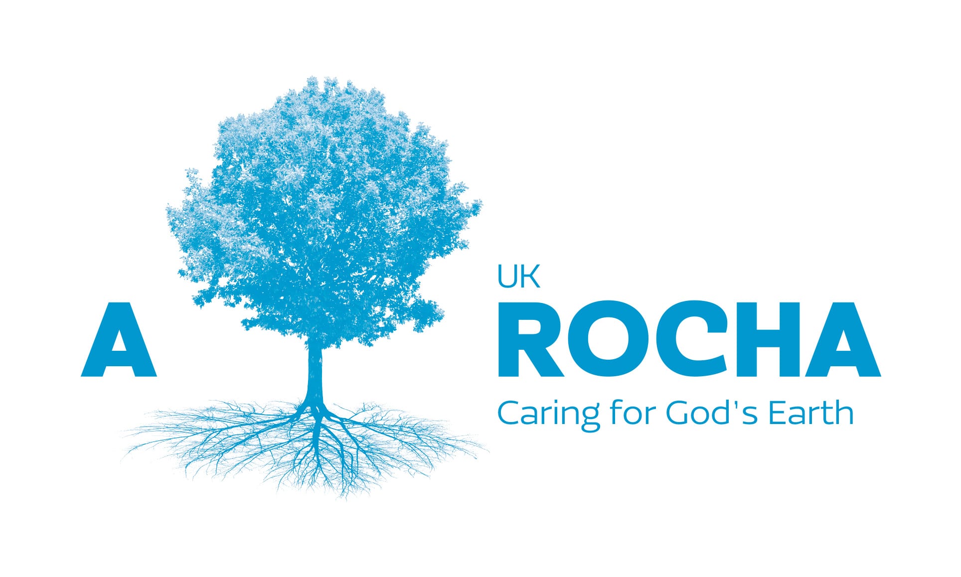 A UK Rocha Caring for Gods Earth logo