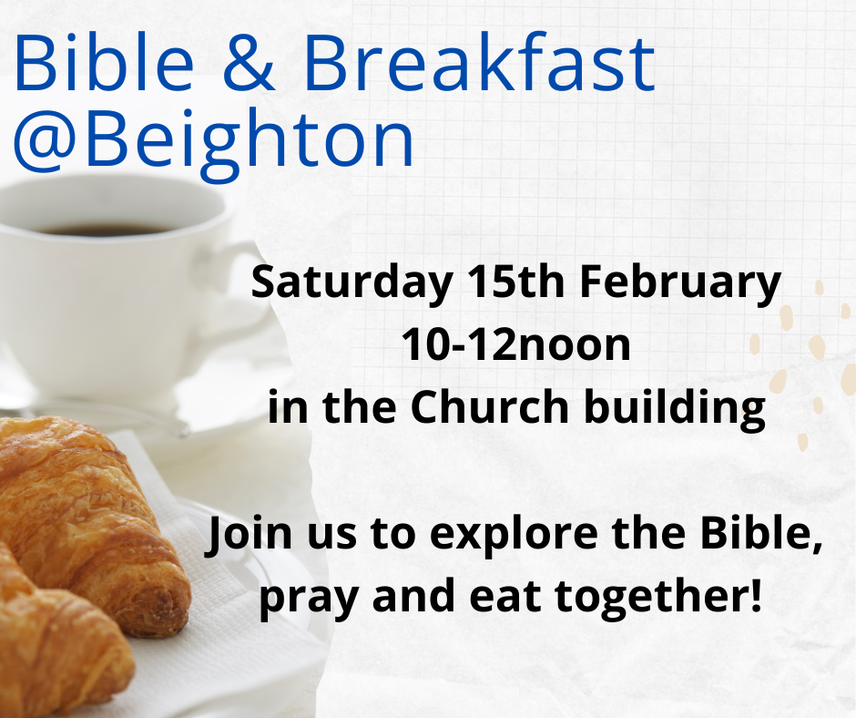 Bible and Breakfast - 15 February 2025, 10am start